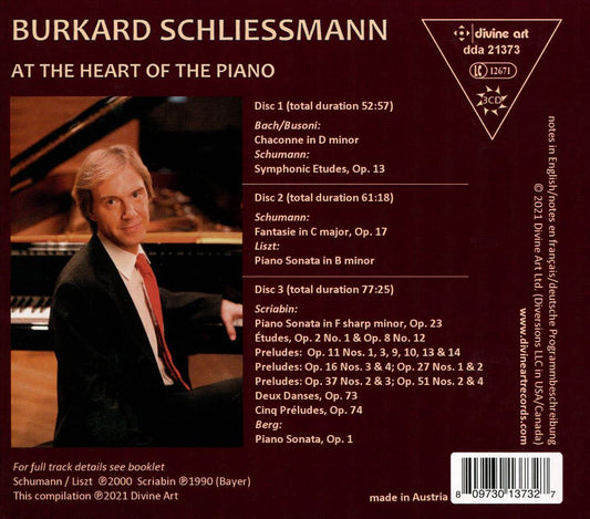 At the Heart of the Piano: Busoni, Schumann, Liszt, Scriabin, Berg cover art