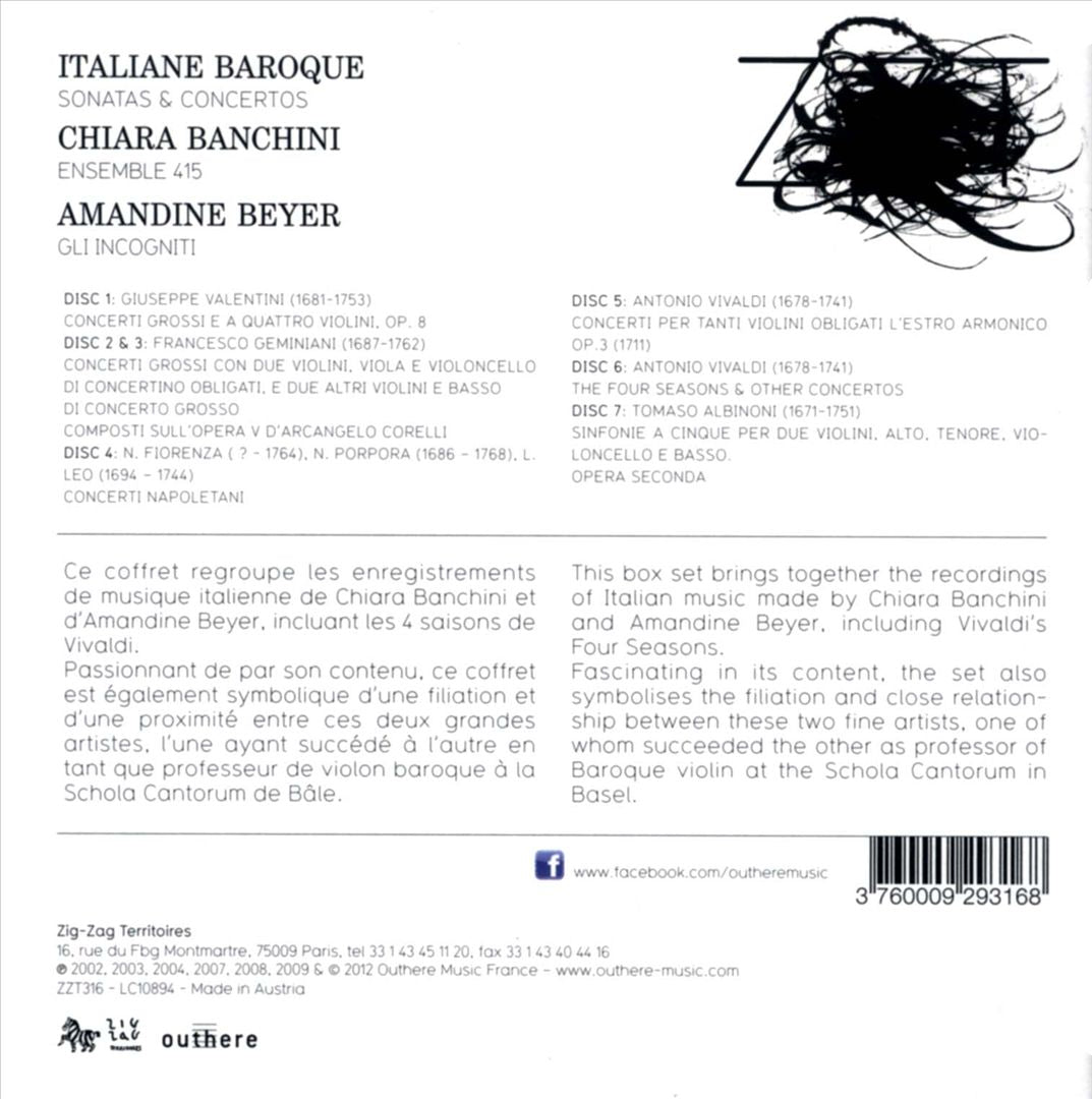 Italian Baroque: Sonatas et Concertos cover art