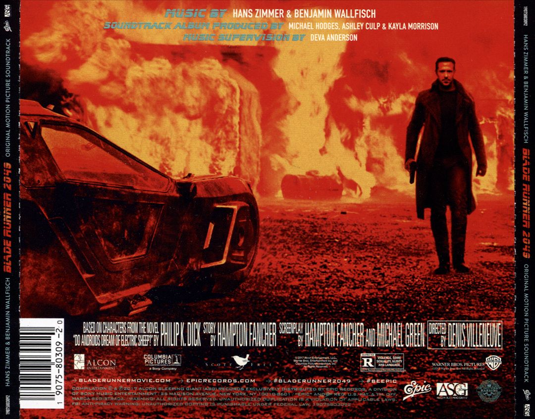 Blade Runner 2049 [Original Motion Picture Soundtrack] cover art