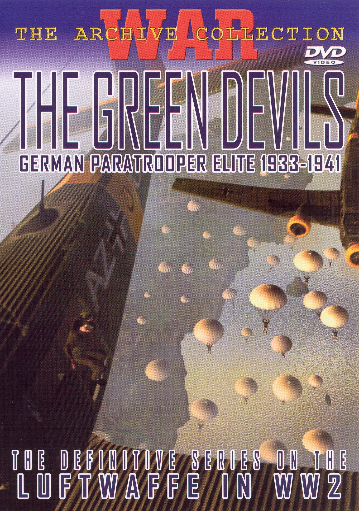 Green Devils: The German Paratrooper Elite 1933-1941 cover art