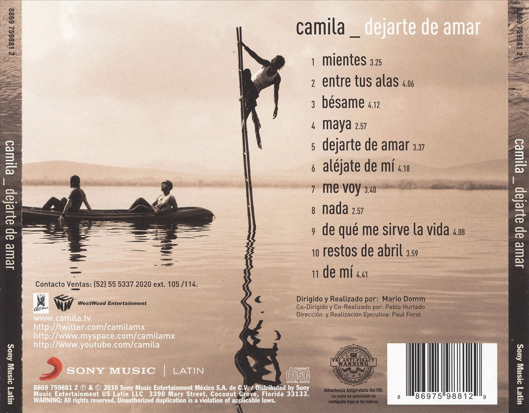 Dejarte de Amar cover art