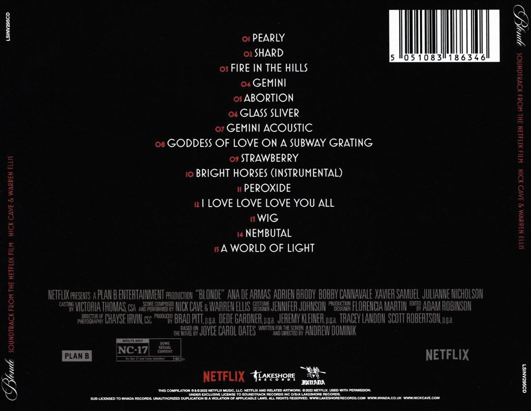 Blonde [Soundtrack from the Netflix Film] cover art