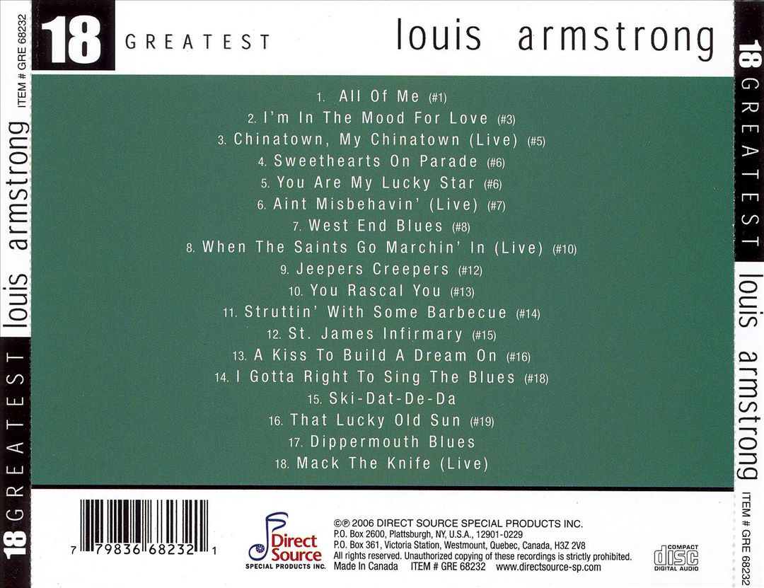 18 Greatest cover art
