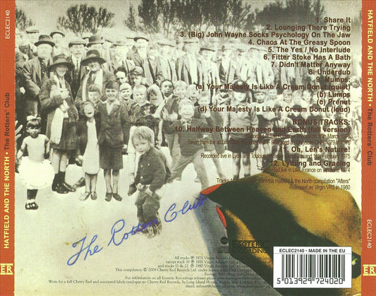 The Rotters' Club [Bonus Tracks] cover art
