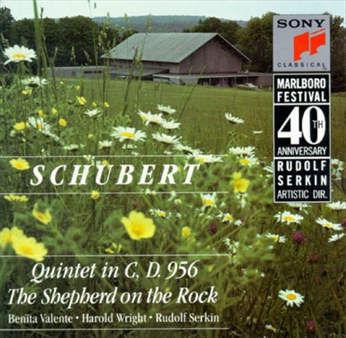 Schubert: Quintet in C D. 956; The Shepherd on the Rock cover art