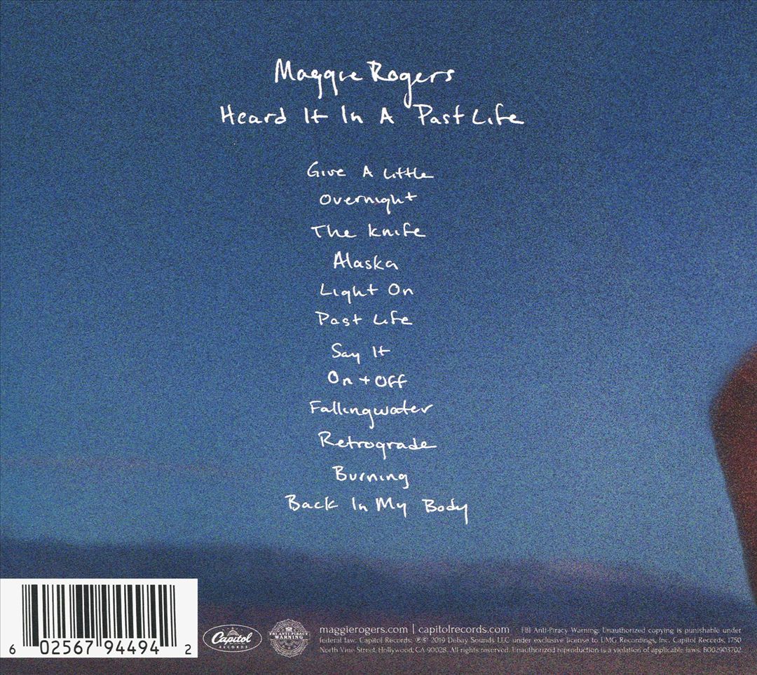 Heard It in a Past Life cover art