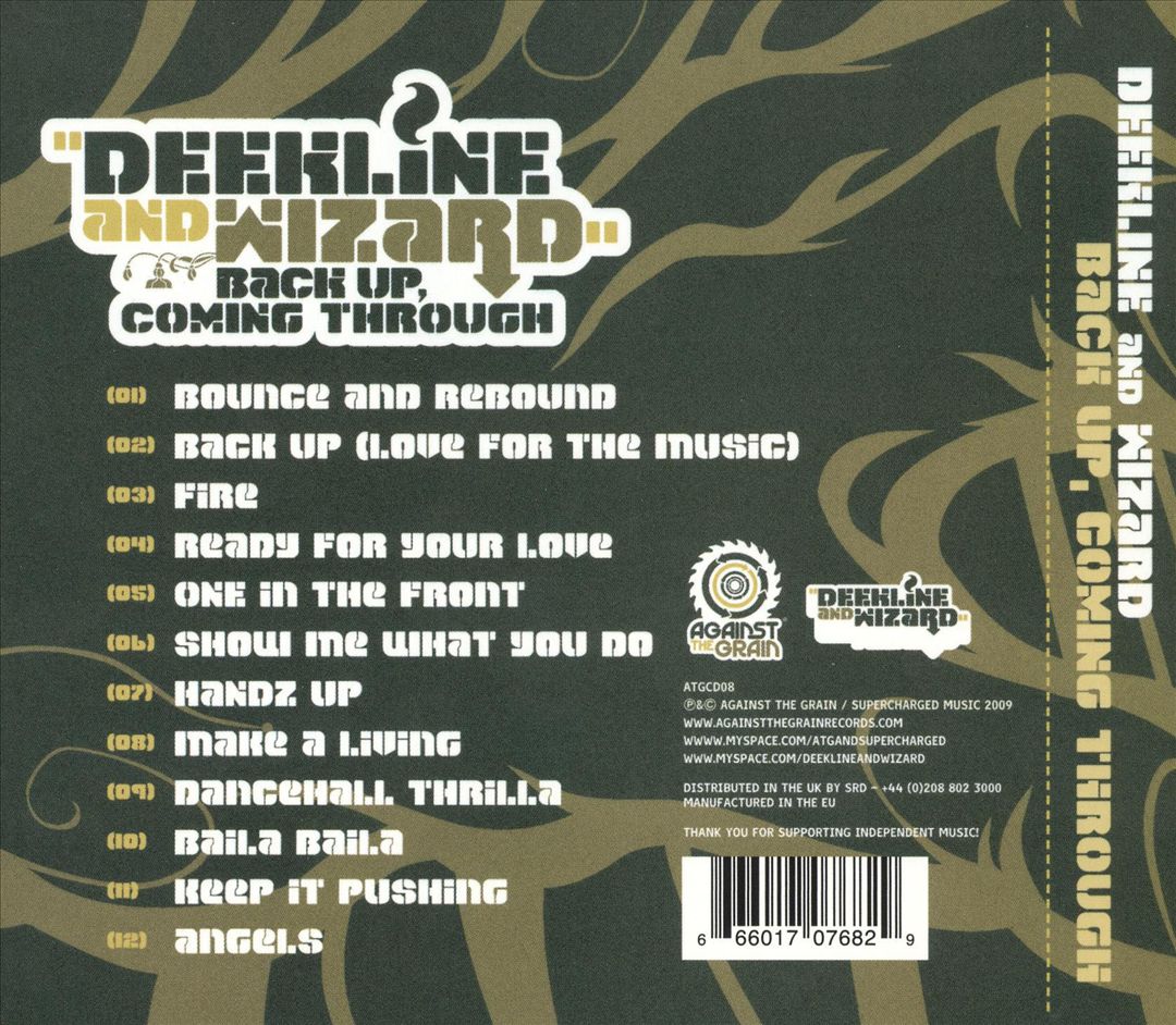 Back Up, Coming Through cover art