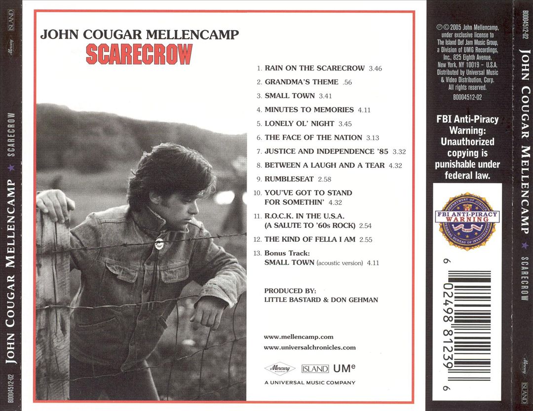 Scarecrow [Bonus Track] cover art