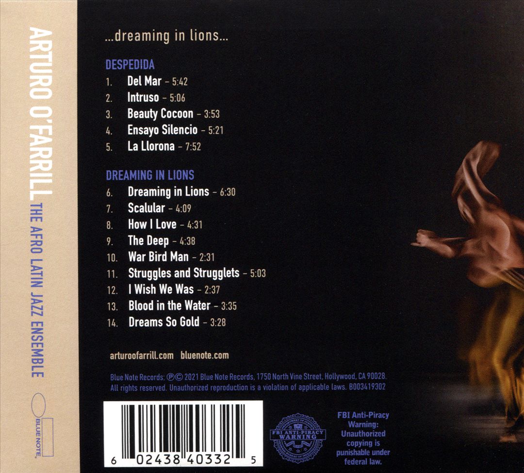 Dreaming in Lions cover art