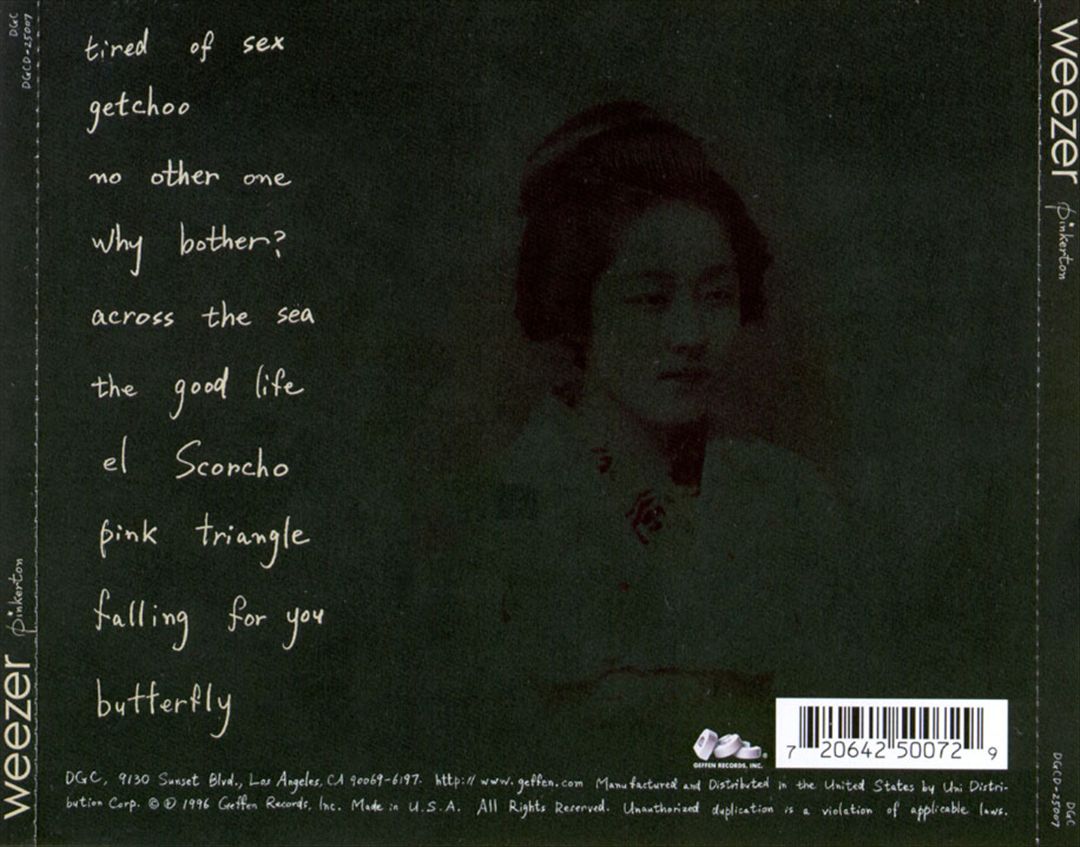 Pinkerton cover art