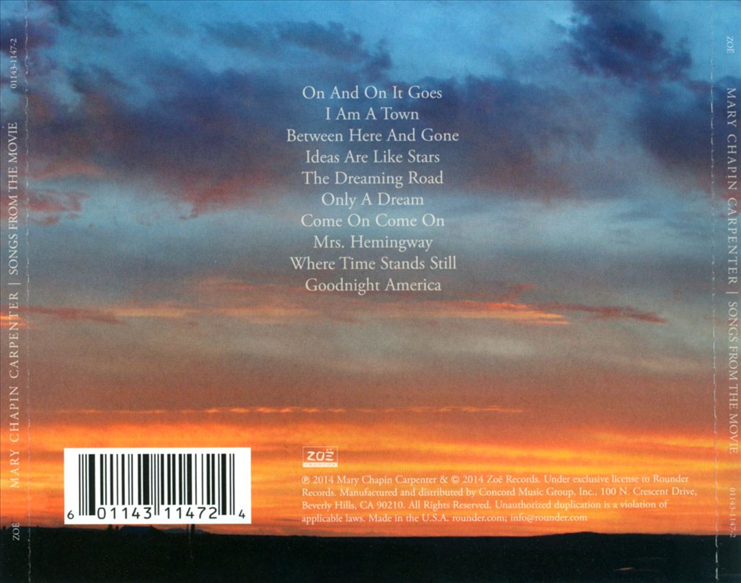 Songs from the Movie cover art