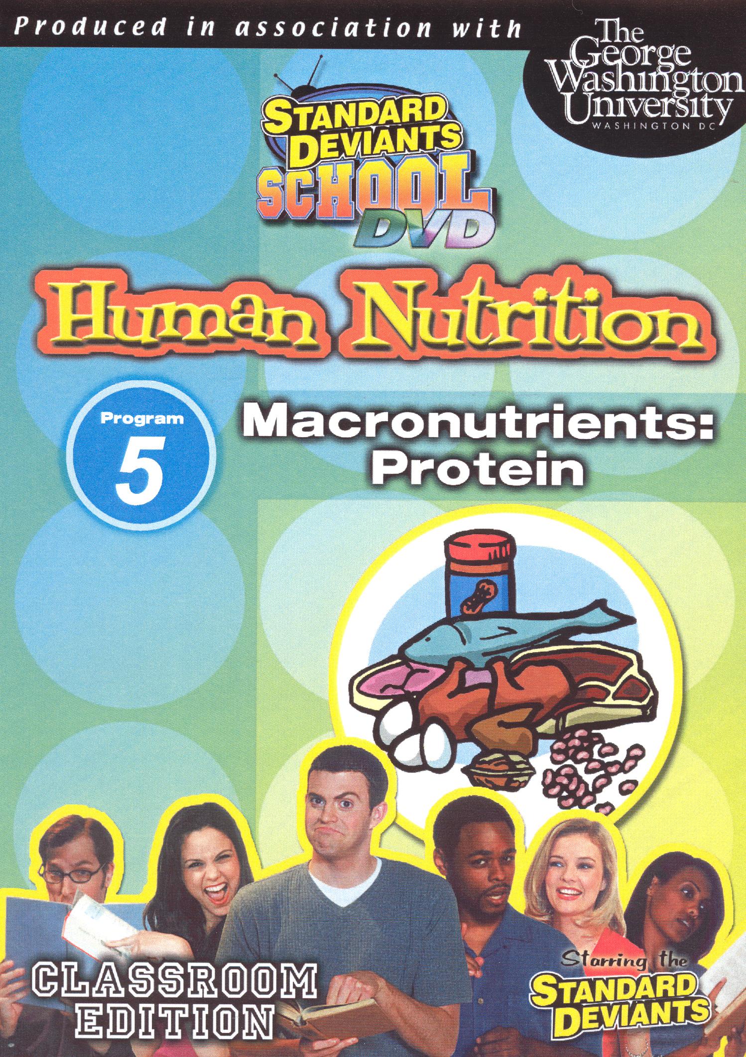 Standard Deviants School: Human Nutrition, Vol. 5 - Macronutrients: Proteins cover art