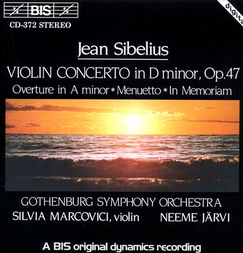 Sibelius: Violin Concerto, etc. cover art