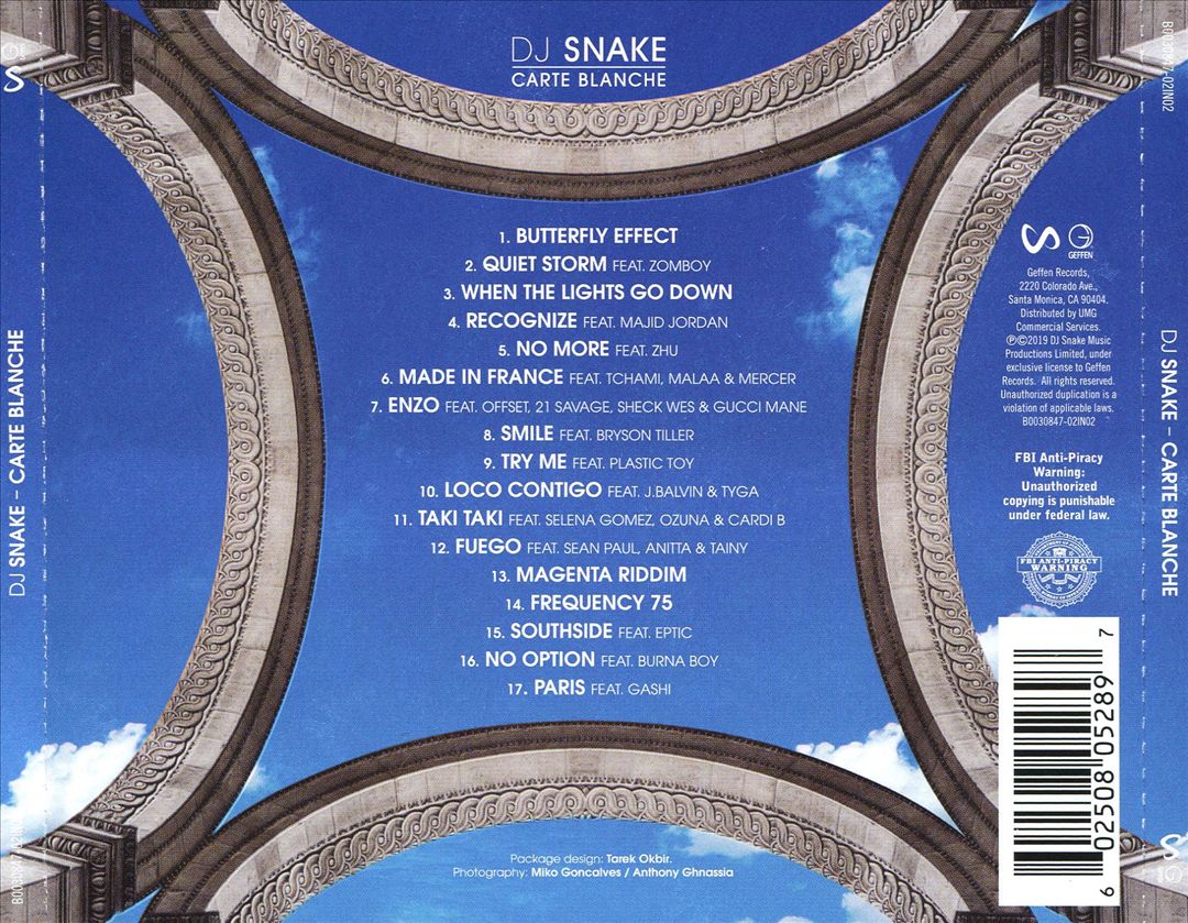 Carte Blanche cover art