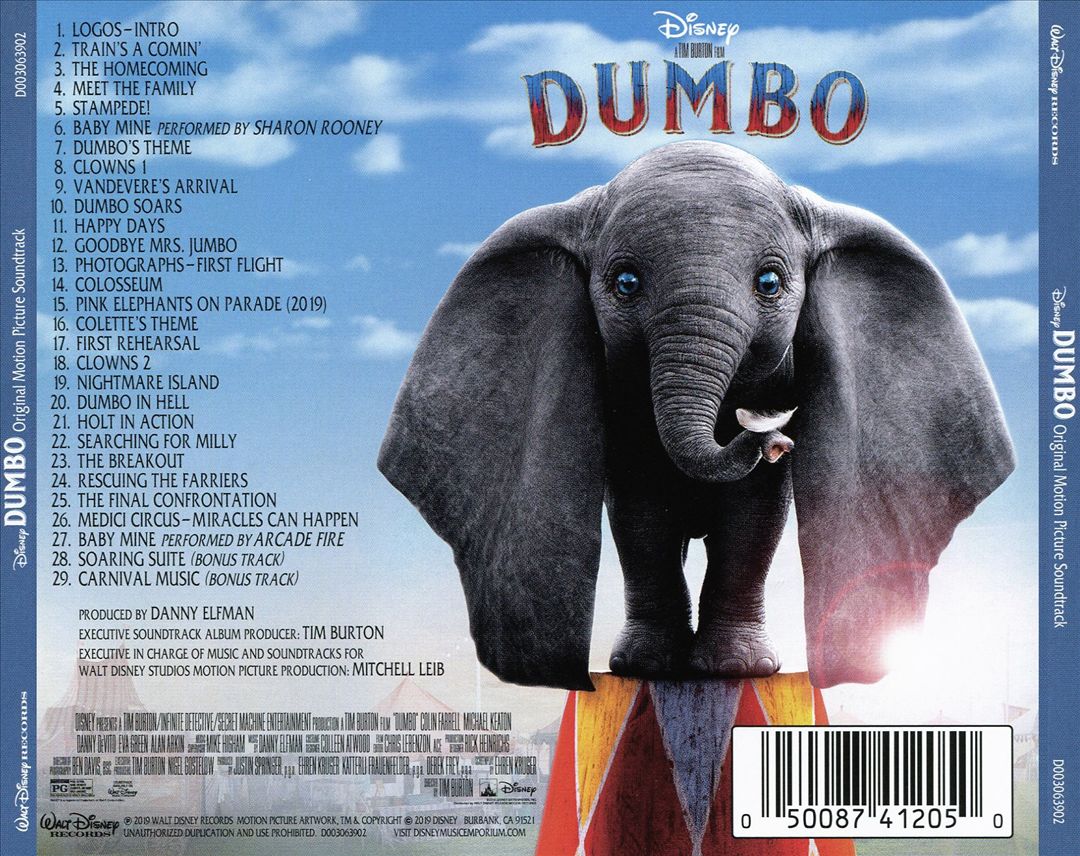 Dumbo [2019] [Original Motion Picture Soundtrack] cover art