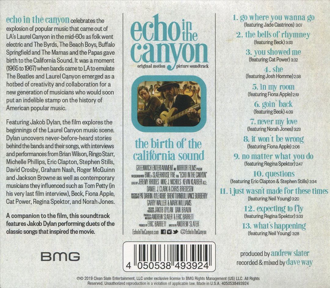 Echo In the Canyon [Original Motion Picture Soundtrack] cover art