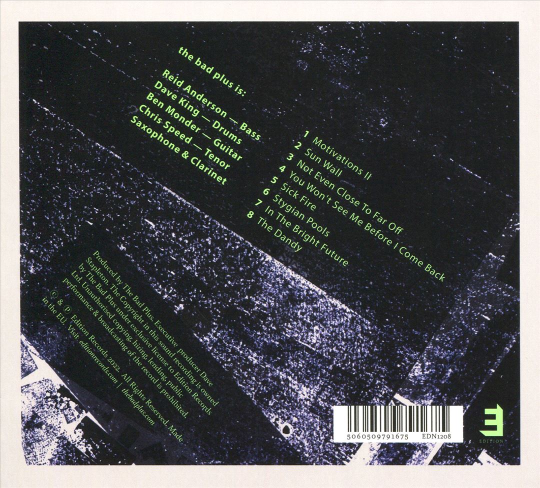 Bad Plus [2022] cover art