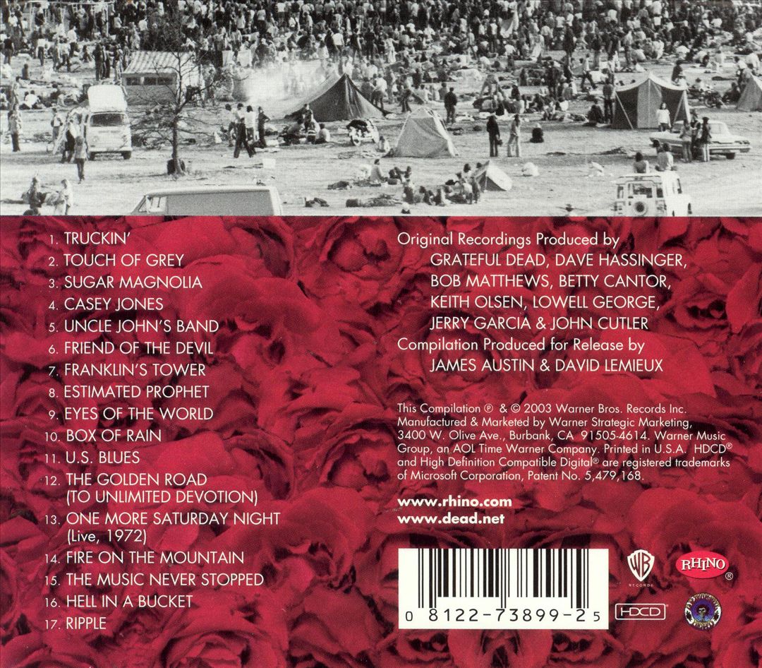 Very Best of Grateful Dead cover art