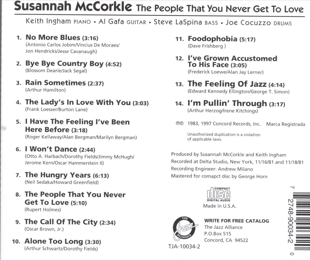 People That You Never Get to Love cover art