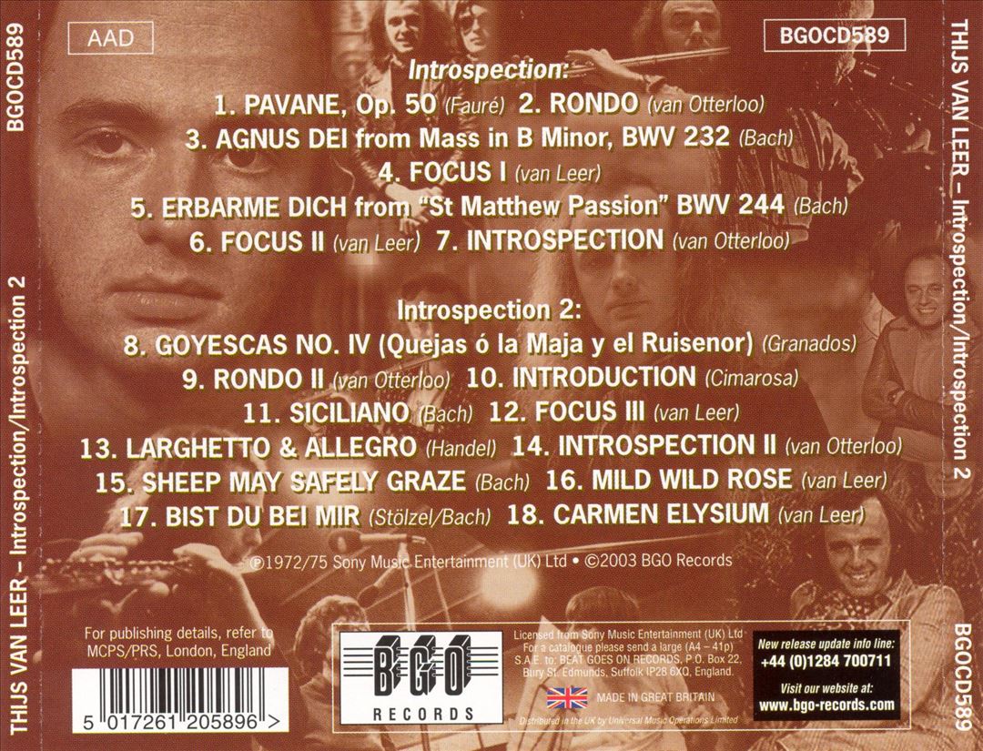 Introspection/Introspection 2 cover art