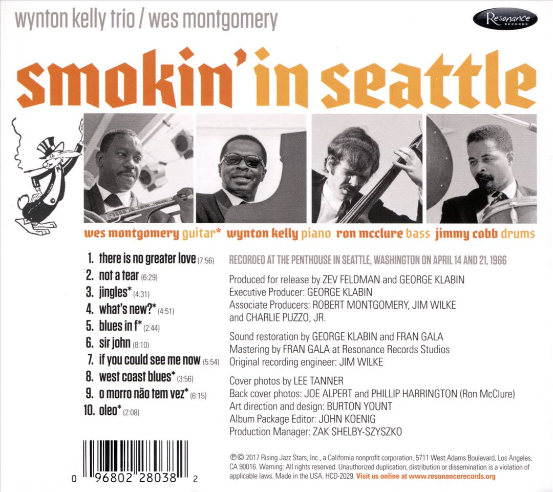 Smokin' in Seattle: Live at the Penthouse cover art