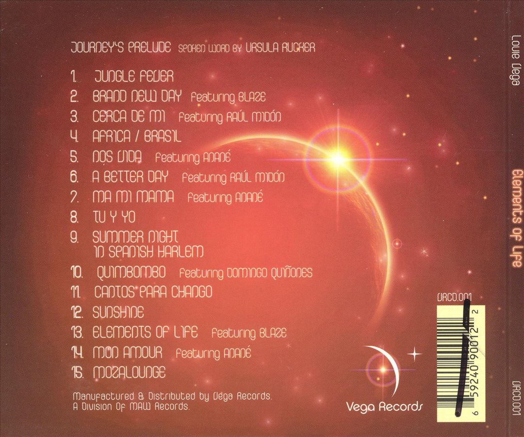 Elements of Life cover art