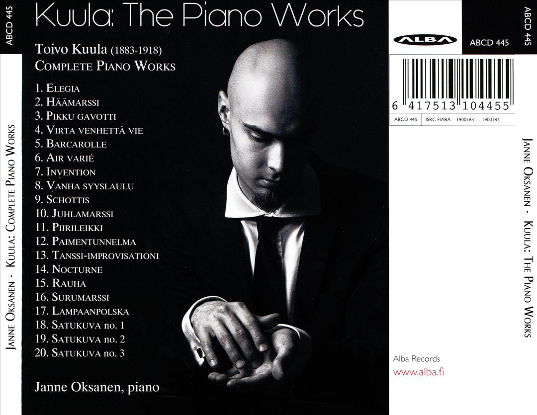 Toivo Kuula: Complete Piano Works cover art