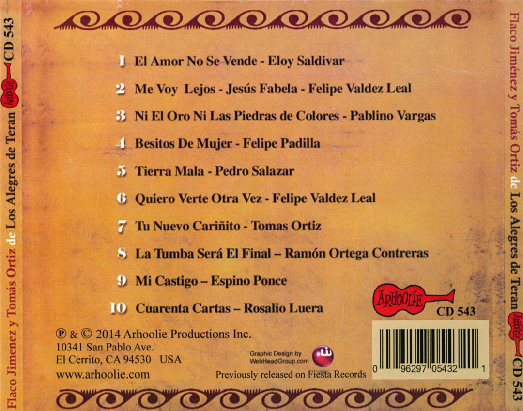 Alegres de Teran cover art
