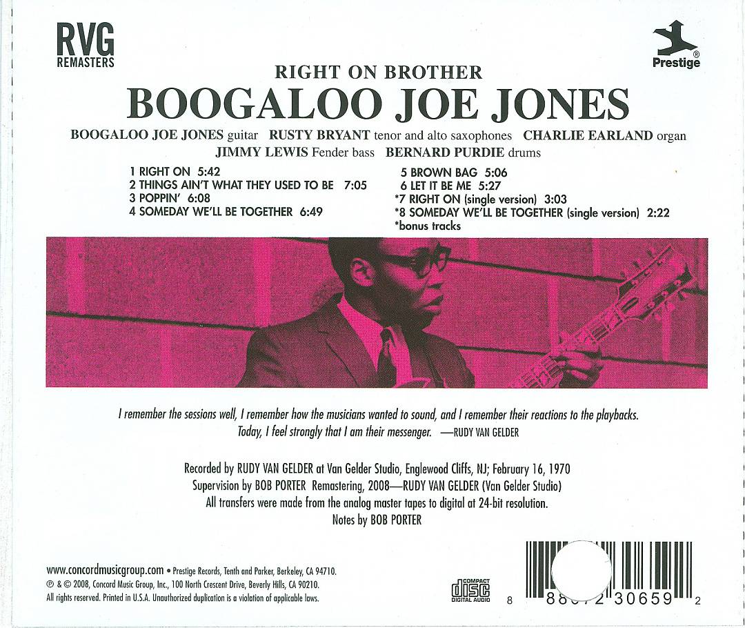 Right on Brother [Bonus Tracks] cover art