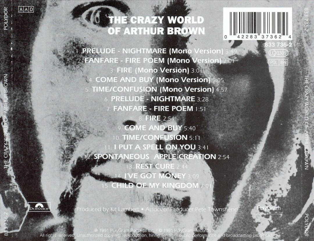 Crazy World of Arthur Brown cover art