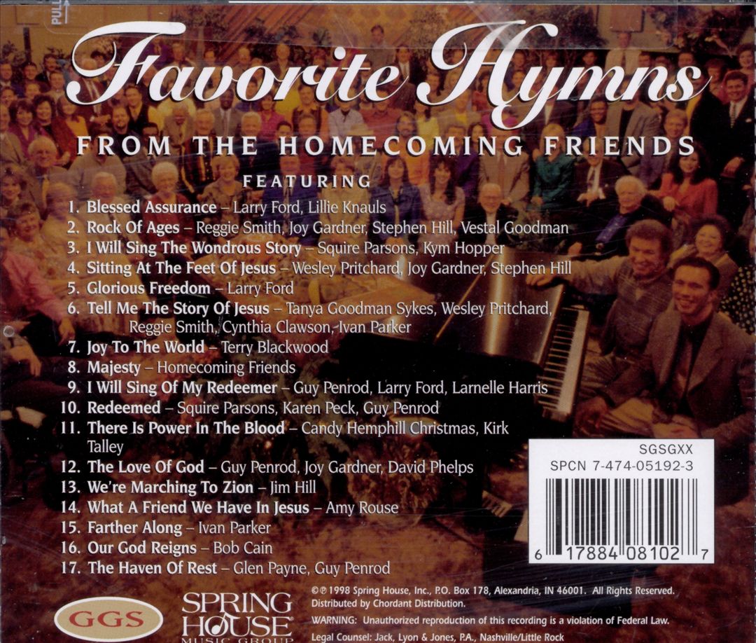Favorite Hymns of the Homecoming Friends cover art