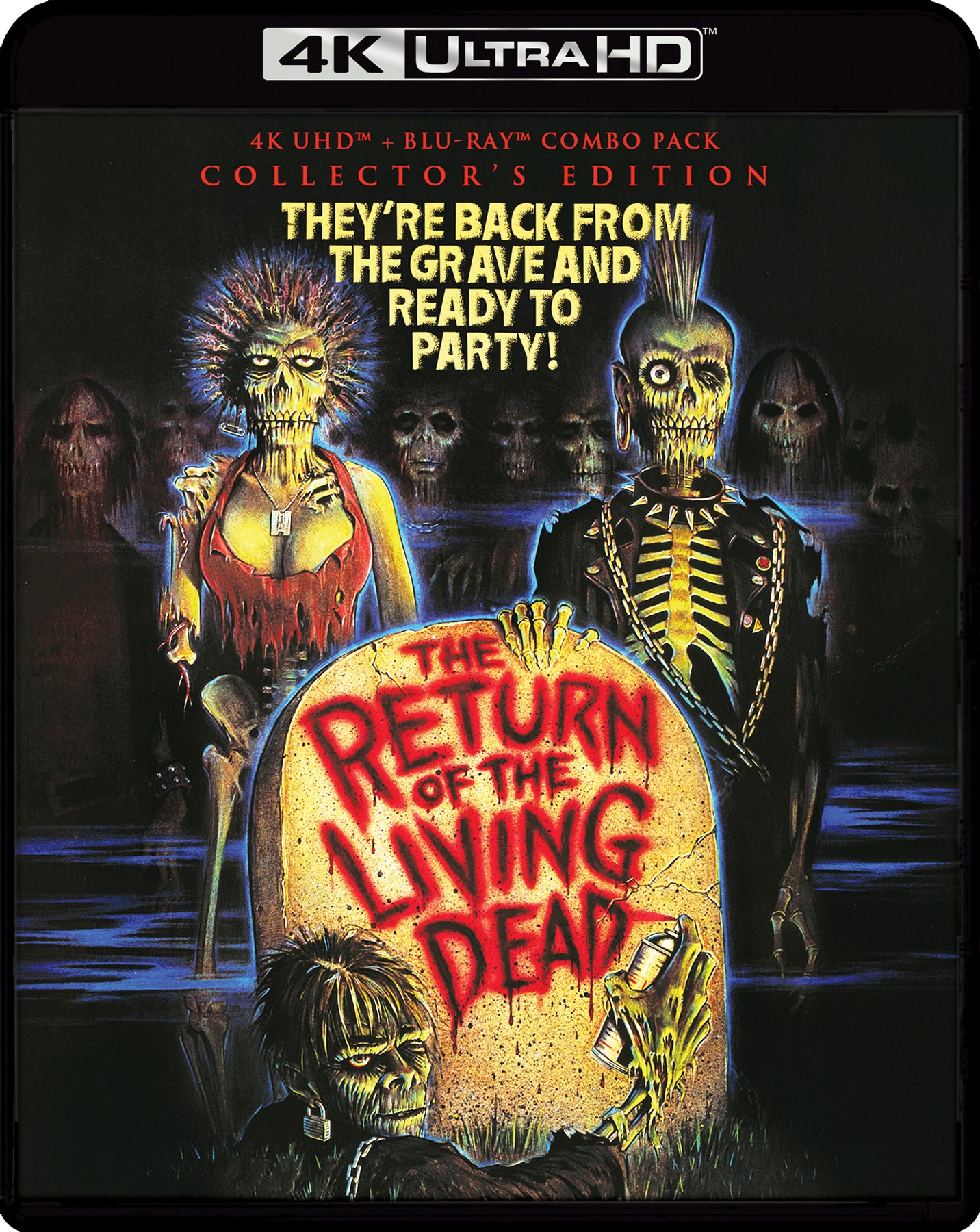 Return of the Living Dead [4K Ultra HD Blu-ray/Blu-ray] cover art