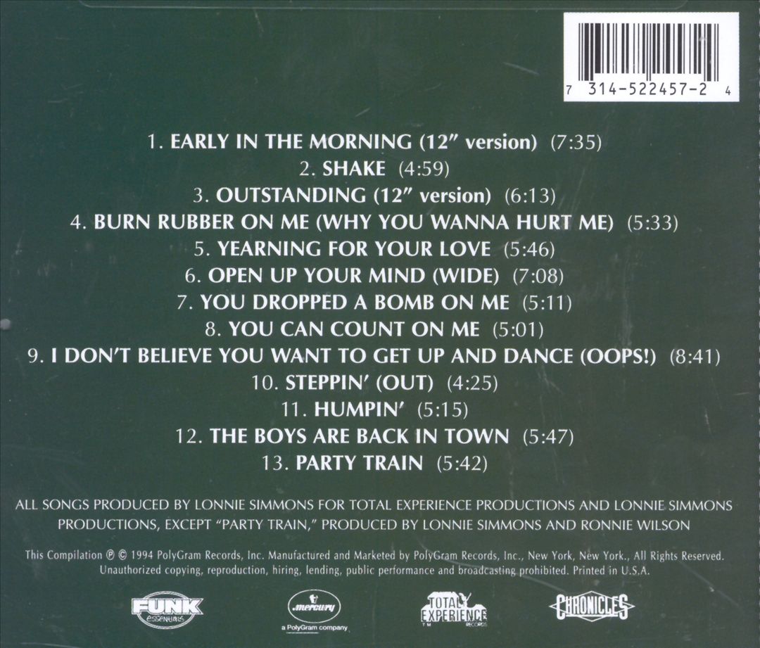 Best of the Gap Band cover art