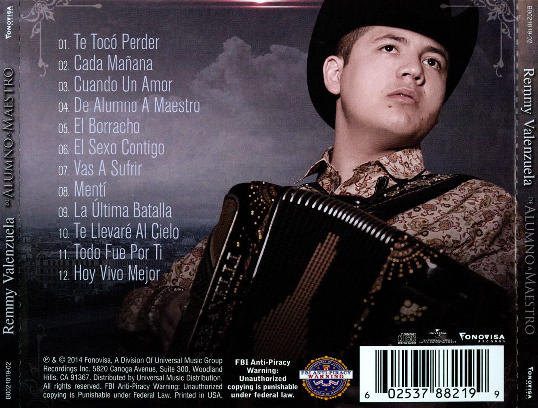 Alumno a Maestro cover art