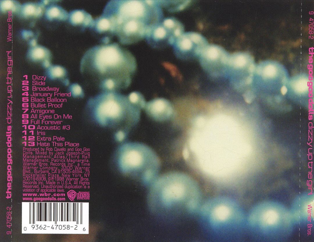 Dizzy Up the Girl cover art