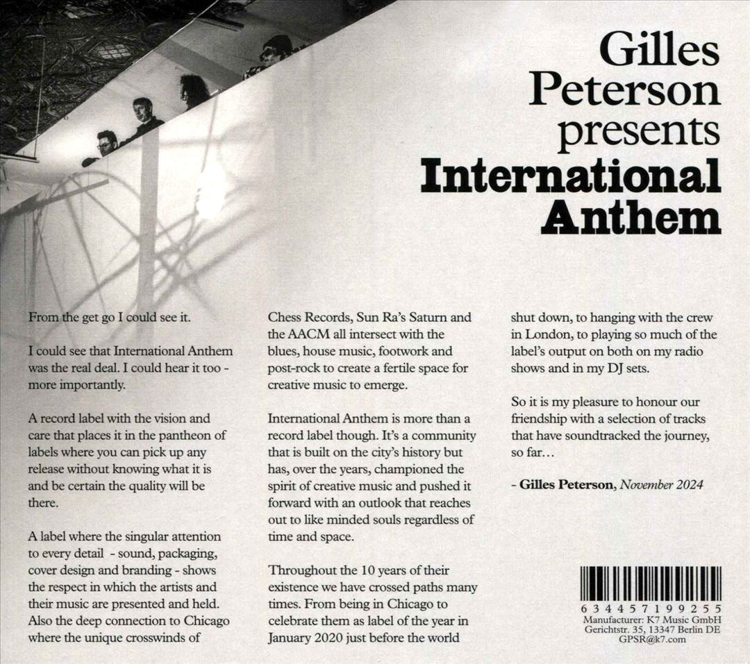 Gilles Peterson Presents: International Anthem cover art