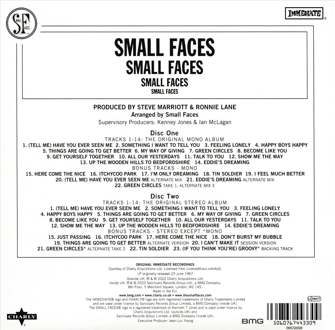 Small Faces [Decca] cover art