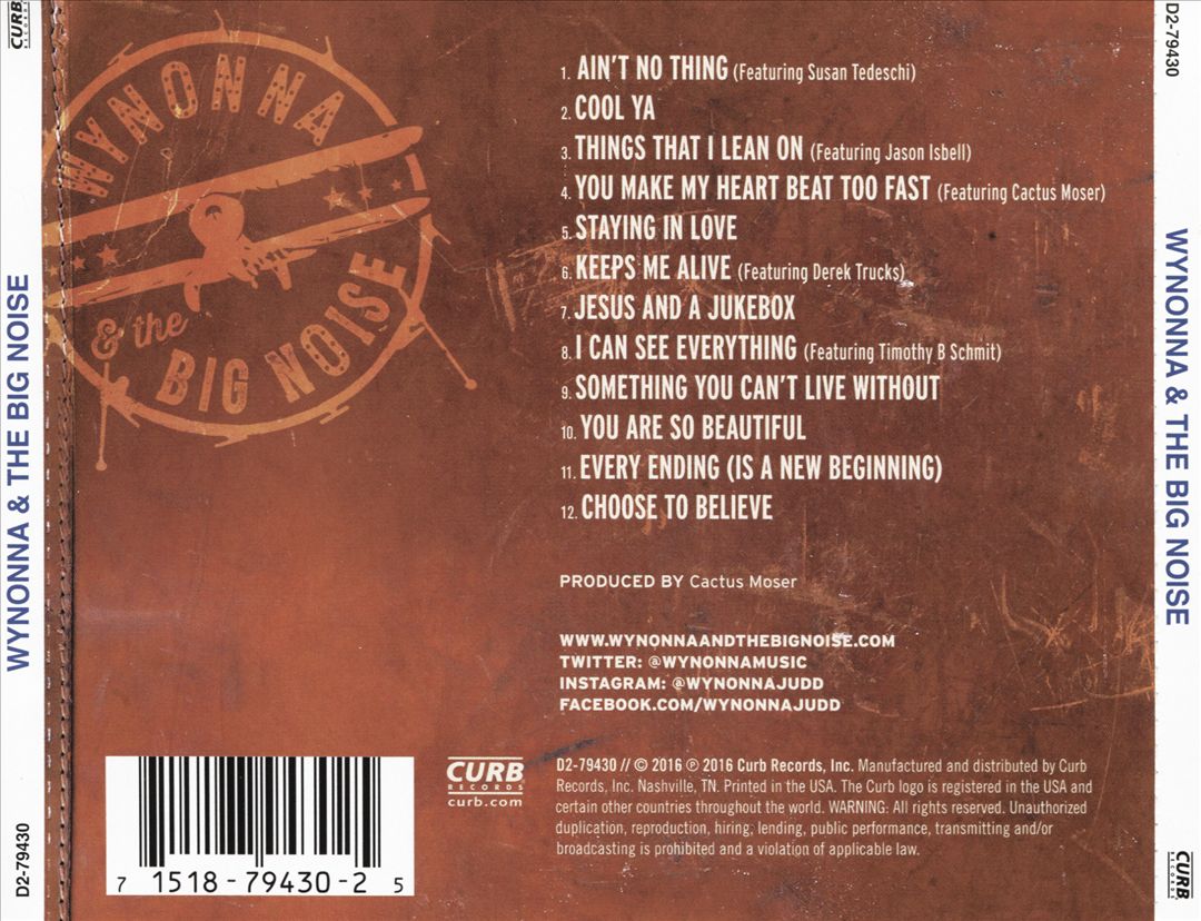 Wynonna & the Big Noise cover art