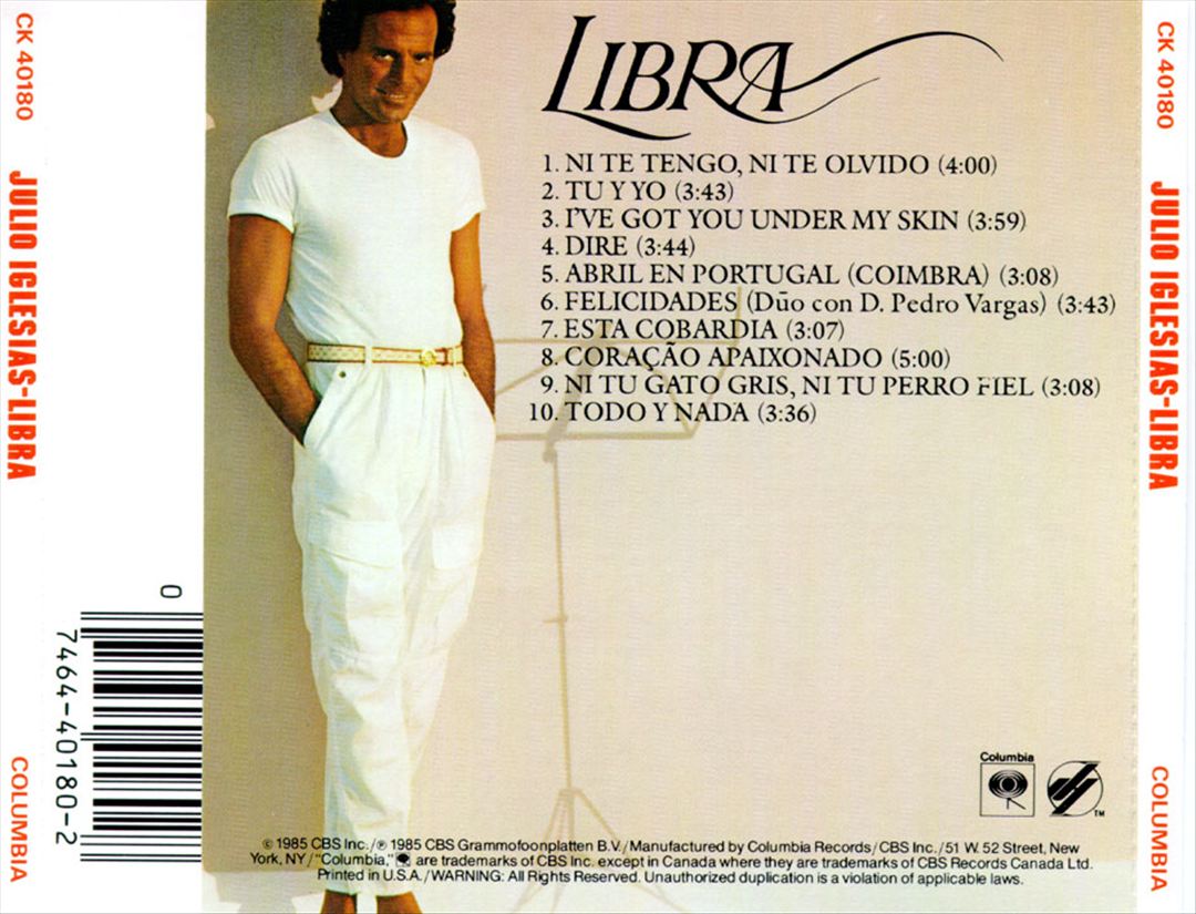 Libra cover art