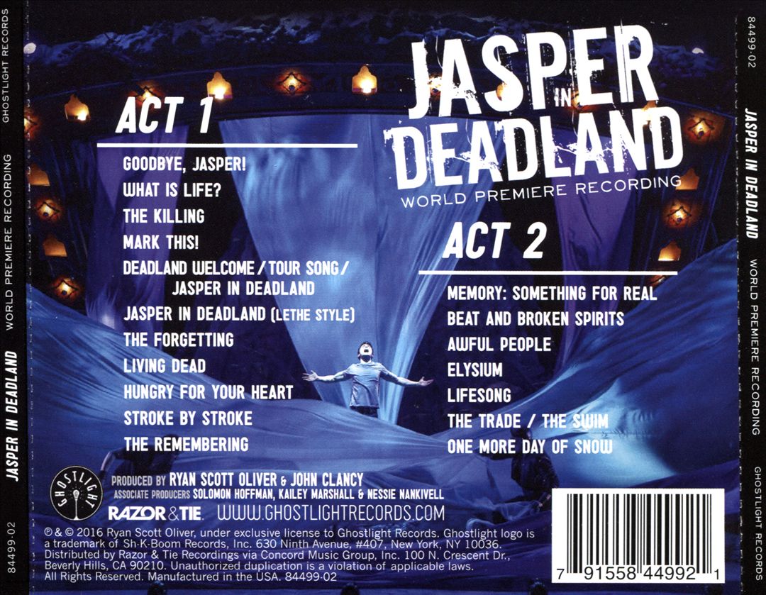 Jasper in Deadland [Original Off-Broadway Cast Recording] cover art