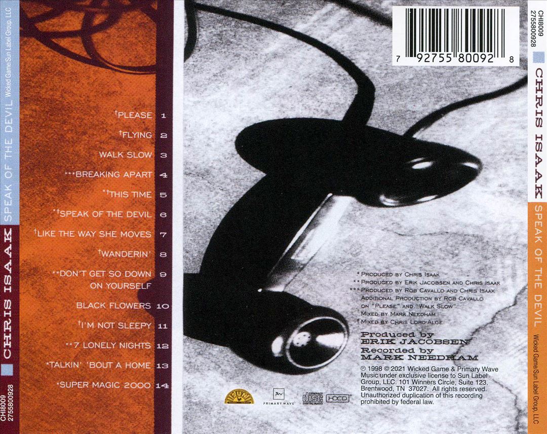 Speak of the Devil cover art