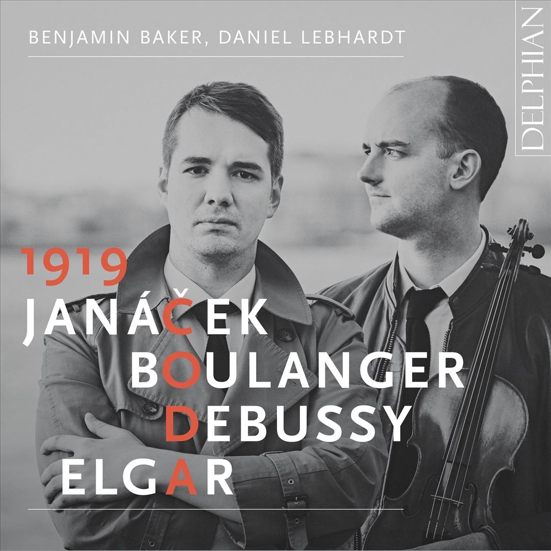 1919 Coda: Janácek, Boulanger, Debussy, Elgar cover art