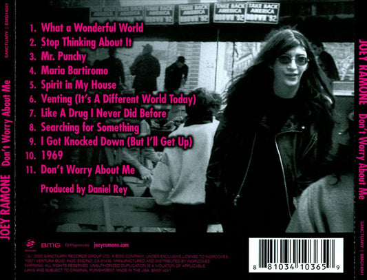 Don't Worry About Me cover art