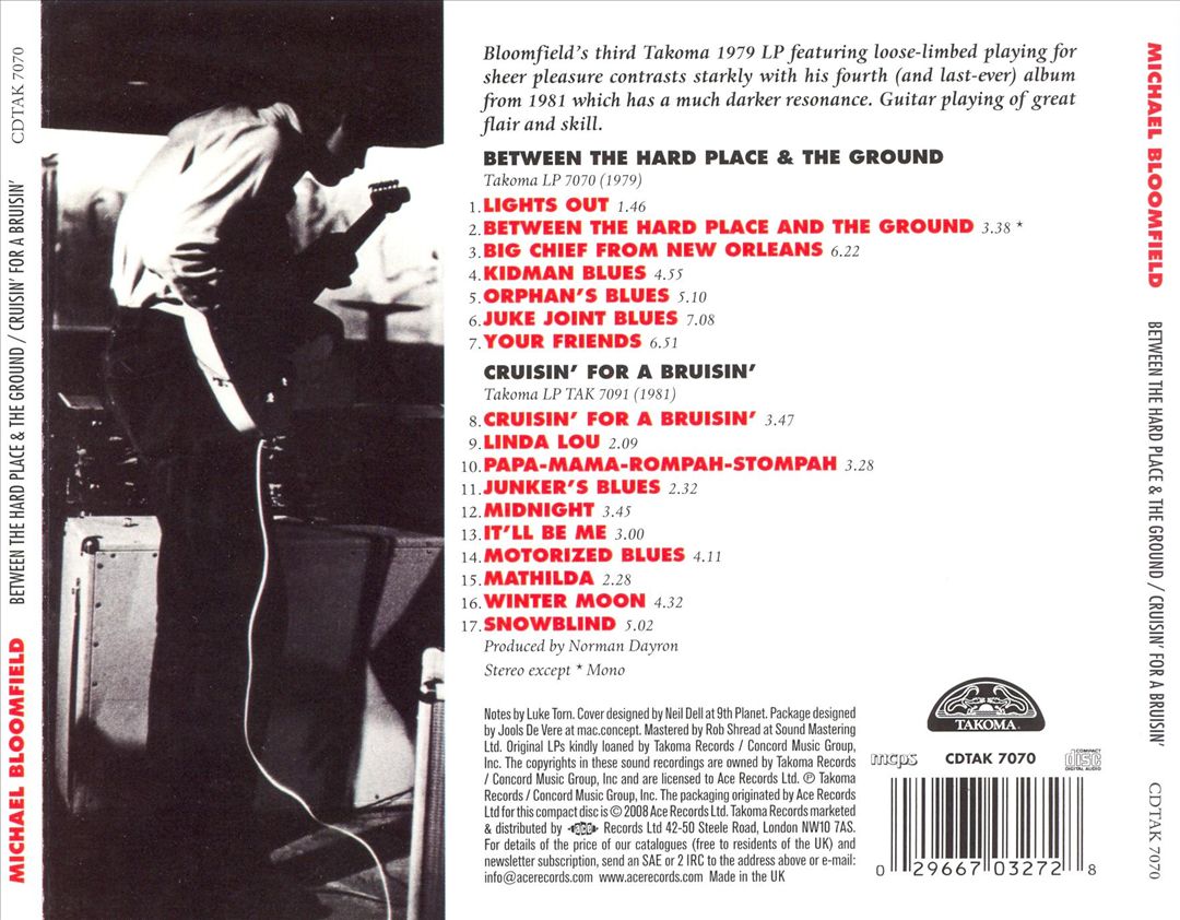 Between the Hard Place & the Ground/Cruisin' for a Bruisin' cover art