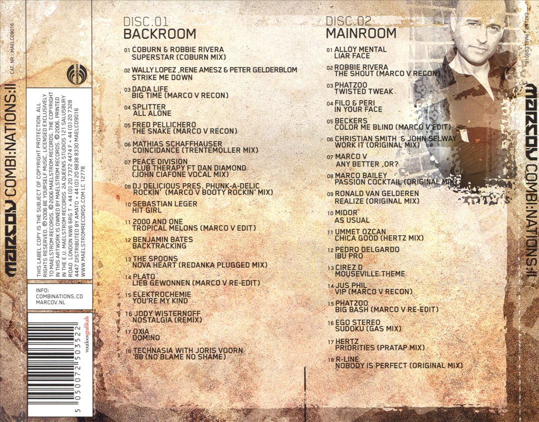 Marco V. Combi: Nations, Vol. 2 cover art