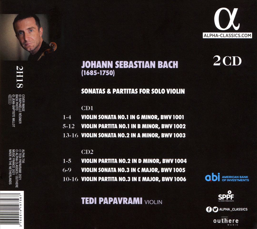 Bach: Sonatas & Partitas cover art