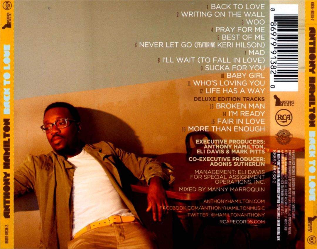 Back to Love [Deluxe Edition] cover art