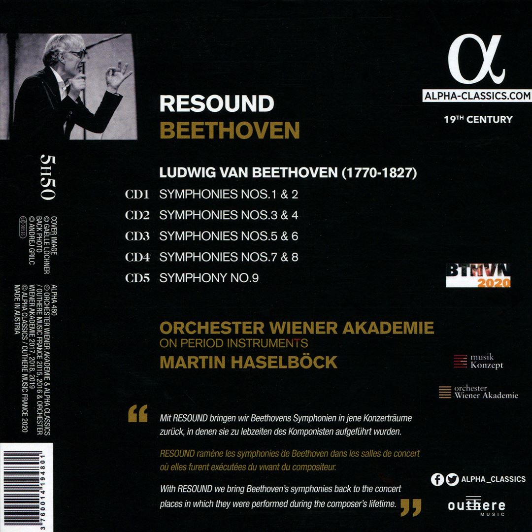 Resound Beethoven: Complete Symphonies cover art