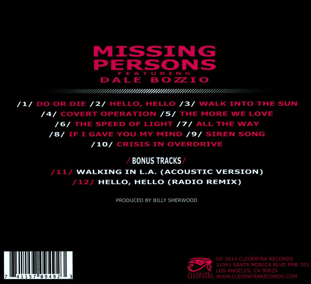 Missing in Action [Bonus Tracks] cover art
