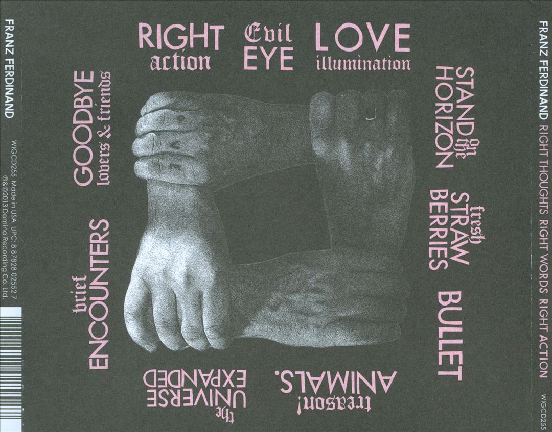 Right Thoughts Right Words Right Action cover art